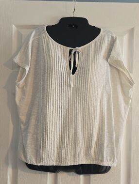 Prana Women's Muscle Tee in Off-White/Cream